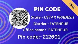 Uttar pradesh Fatehpur Ka pin code 212601 / Fatehpur ka post office