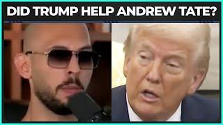 Andrew Tate ESCAPES Romania, Was Trump Involved???