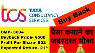 TCS Buyback full Details | How to Apply in Buyback