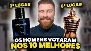 Os 10 MELHORES PERFUMES IMPORTADOS da Atualidade - Pesquisa com 330 Homens | Perfumes Masculinos