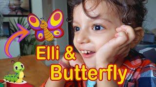 Elli and the Butterflies | Journey from Caterpillar to Butterfly