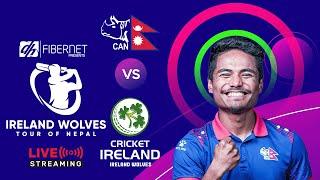 Nepal vs Ireland Wolves | Match 1 | DishHome Fiber Net Ireland Wolves Tour of Nepal