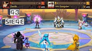 G3 SIEGE : Zenith / Vrk Gangster - LAST SIEGE!! Siege Tournament Life On The Line!! - Summoners War