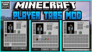 Player Tabs!! Minecraft Mod Review and showcase 2022 1.18.2 how to change Tab name to a Picture