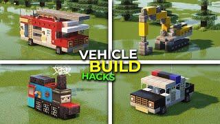 10 Common Vehicle Build Ideas In Minecraft(Land,Fly,Train)