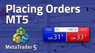 How to Place Orders on MetaTrader 5