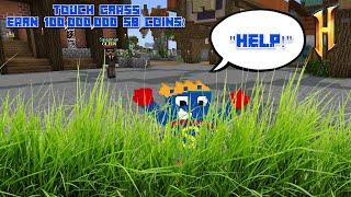 Touch Grass, Earn 100 MILLION Hypixel Skyblock Coins! #shorts