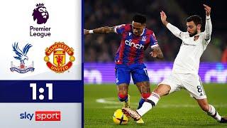 Traumtor beendet ManUnited-Serie | Crystal Palace - Manchester United 1:1 | Premier League 2022/23