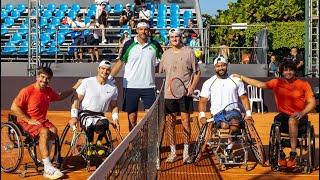 Rio 2025 - Juan Martin Del Potro and Joao Fonseca playing together in Rio