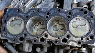 rebuild diesel engine Toyota 2c | Toyota 2c engine full repairing