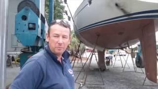 Getting a CopperCoat Antifoul and Servicing - Our Original Application