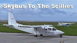 Isles of Scilly by Skybus - Lands End to St Mary's Flight - In The Cockpit