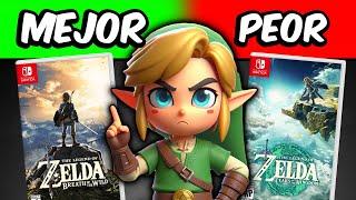 Ranking (Mejor a Peor)  TODOS los JUEGOS de ZELDA en NINTENDO SWITCH