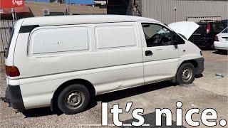 I bought a van.