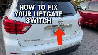 SAVE MONEY! Replace (2013-2020) Nissan Pathfinder Liftgate Button Yourself!