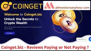 coinget.biz, Reviews Paying Or Not Paying ? #all_hyip #HYIP_daily_update #NEW_HYIP #HYIP_monitor