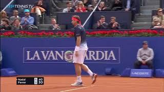 VINTAGE David Ferrer Points In Loss To Nadal | Barcelona Open 2019