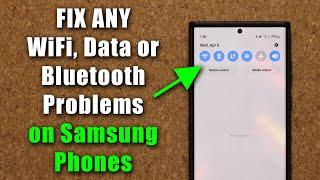 How To Fix Any WIFI, Data, or Bluetooth Connection Problems on Samsung Galaxy Phones in 1 Min