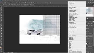 3. Sketch to Design in Photoshop - BUILD THE BACKGROUND