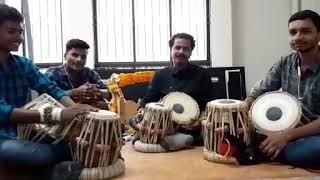 Ghungaro tabla By Mastar Vijay Jadhav sir and students 