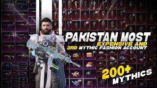 PAKISTAN 3rd Mythic Fashion Account Inventory - Most Expensive Account - PUBG MOBILE