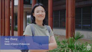 International Student Profile - Siqi Zhang (China)