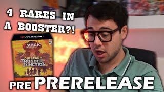 Pre-Prerelease with Mengu! | Outlaw of Thunder Junction Unboxing! | Magic : the Gathering