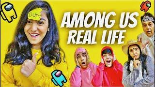 PLAYING AMONG US IN REAL LIFE WITH MY FAMILY PART 2 | Rimorav Vlogs