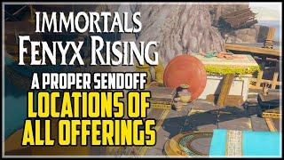 A Proper Sendoff Quest Immortals Fenyx Rising All Offerings Locations