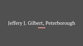 Jeffery J. Gilbert