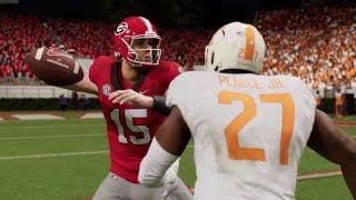 Tennessee vs Georgia - NCAA Football  11/16/24 Full Game Highlights (College Football 25 Sim)