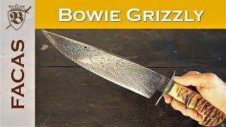 Faca Bowie Grizzly | Cutelaria Berardo Facas Custom