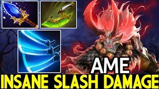 AME [Juggernaut] Insane Slash Damage with Scepter + Swift Blink Dota 2