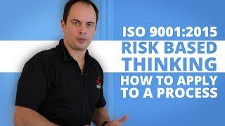 Risk Based Thinking Process Flow Chart - HOW TO IMPLEMENT RISK BASED THINKING TO ISO 9001