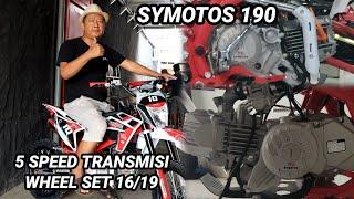 SYMOTOS 190 TRANSMISI 5 SPEED WHEEL SET 16/19