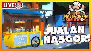 LIVE - AKU JUALAN NASI GORENG! | NASI GORENG SIMULATOR BY @LemauDev