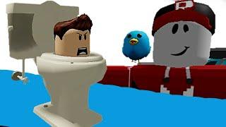 BATTLE OF THE BUILDERS Skibidi Toilet in Build a Boat Roblox