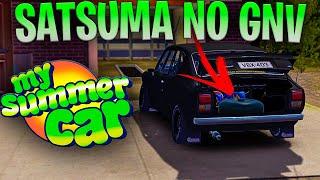 INSTALEI GNV NO SATSUMA!!! (FICOU ECONOMICO) | My Summer Car | ep 73