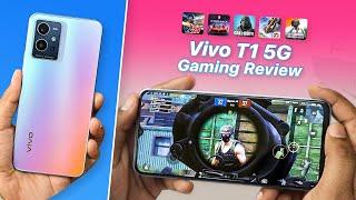 vivo T1 5G Detailed Gaming Review  BGMI, PUBG, Free Fire, COD, Asphalt 9, Real Cricket 20 