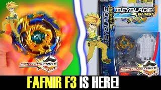 DRAIN FAFNIR F3 IS HERE! BEYBLADE BURST EVOLUTION SWITCHSTRIKE UNBOXING/REVIEW