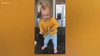 Toddler goes viral dancing to Beyoncé
