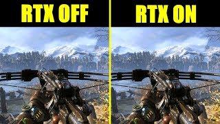 Metro Exodus Ray Tracing RTX ON Vs OFF GTX 1080 TI Frame Rate Comparison