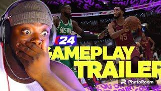 NBA 2K24 | Official Gameplay Trailer (REACTION!)