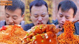 Tuyệt vời!Thịt lợn bổ dưỡng，Các bộ phận khác nhau| Show Ăn Uống Trung Quốc | Mukbang vui nhộn ASMR