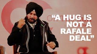 A hug is not a Rafale deal: Navjot Sidhu on being embraced by Pakistan Army chief at #ThePrintOTC
