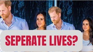 SEPARATE LIVES? MEGHAN HARRY LATEST #meghanandharry #meghan #royal