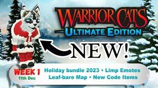 2023 WINTER UPDATE IS HERE~ NEW LIMPING, CODES, & MORE! ||Warrior Cats: Ultimate Edition