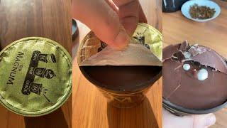 Magnum Ice Cream Chocolate Bucket ASMR I Satisfying