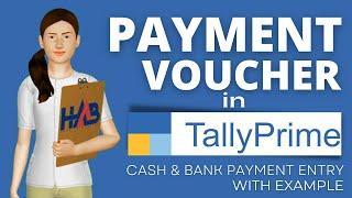 How to make Payment Voucher in Tally Prime | Tally Prime Tutorial