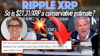 Ripple XRP: David Mercer Says 2nd Pump Will Come, 30T-100T Market Cap - Is $21.31/XRP Conservative?